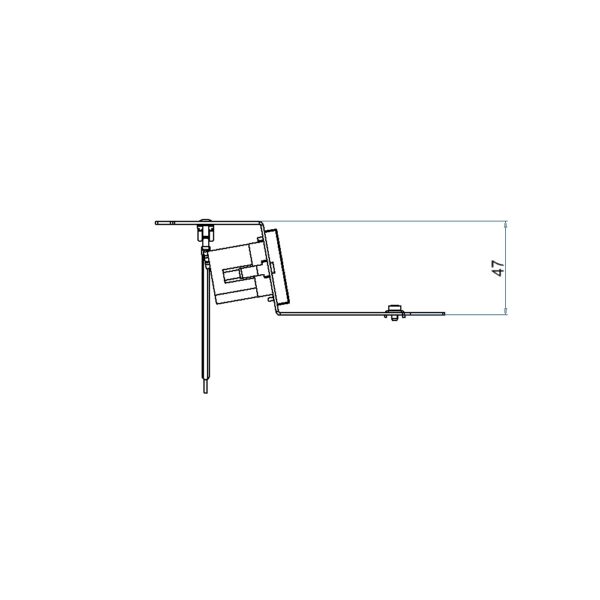 Produktbild UBD 165 178  -  Steckdoseneinsatz für 2 FLF inkl. 1xT13, weiss + 1xT13, schwarz